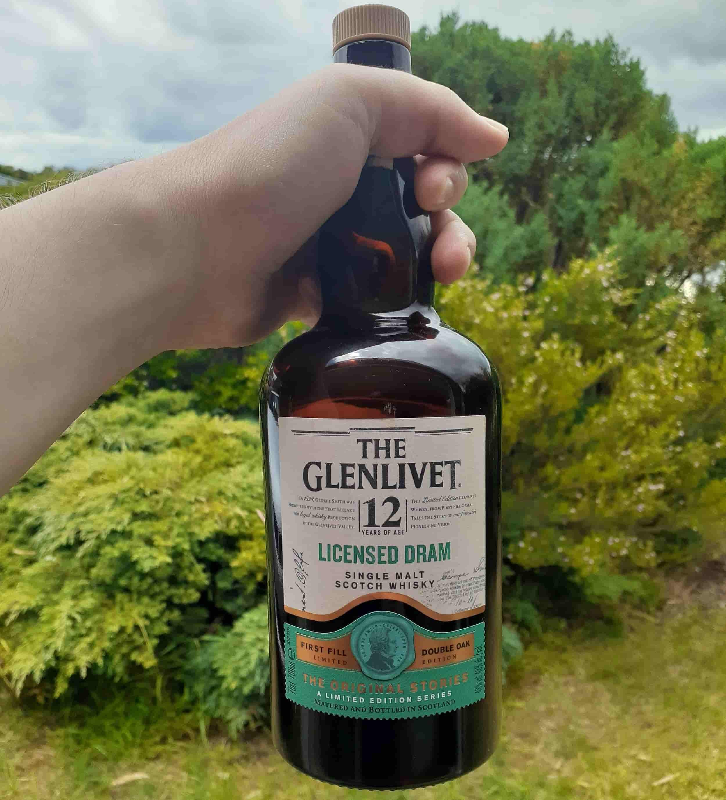 GLENLIVET 12 YEARS LICENSED DRAM